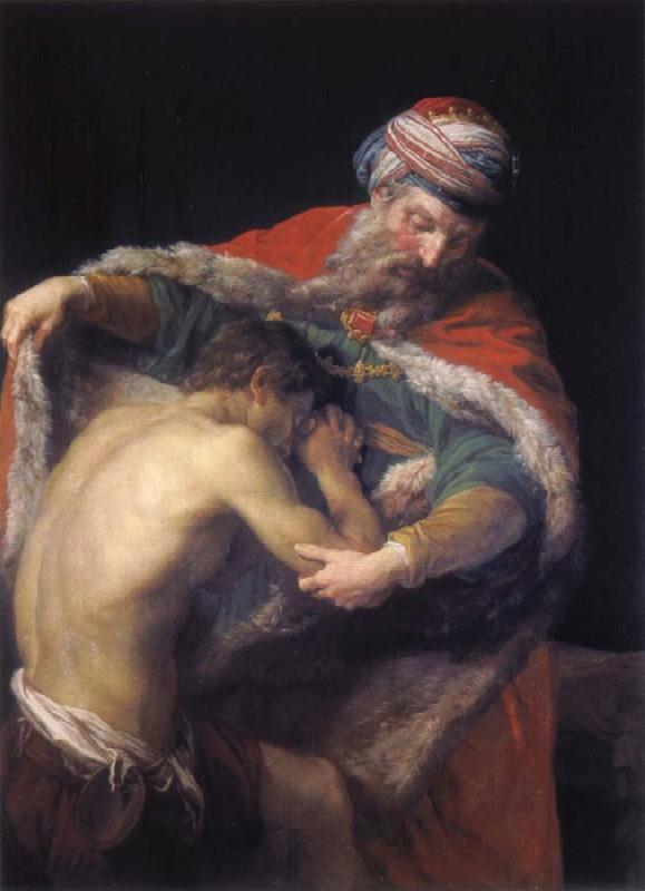 Pompeo Batoni Return of the Prodigal son Sweden oil painting art